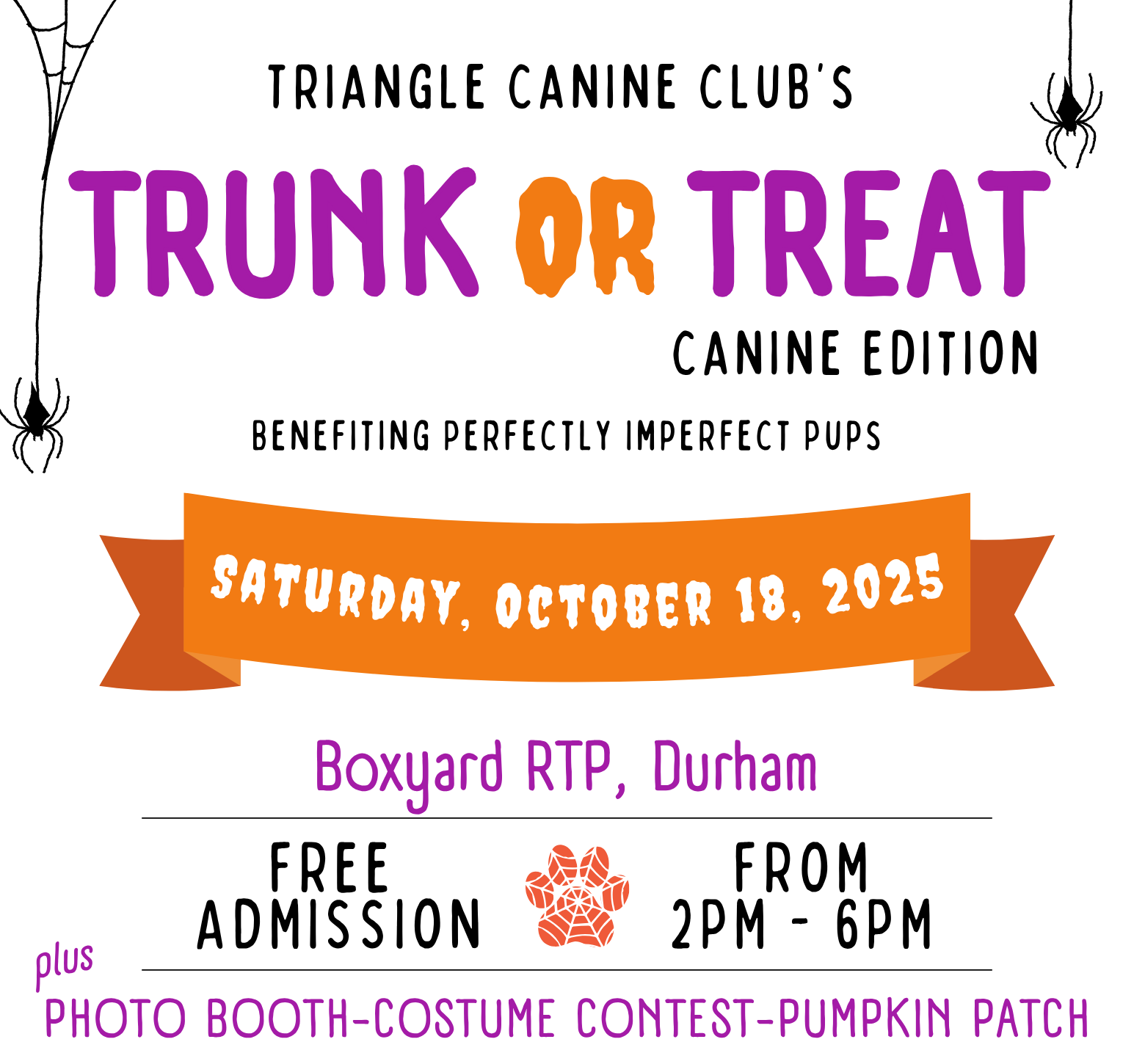 Triangle Canine Club: Trunk or Treat | Boxyard RTP