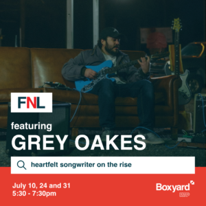 Friday Night Live: Grey Oakes