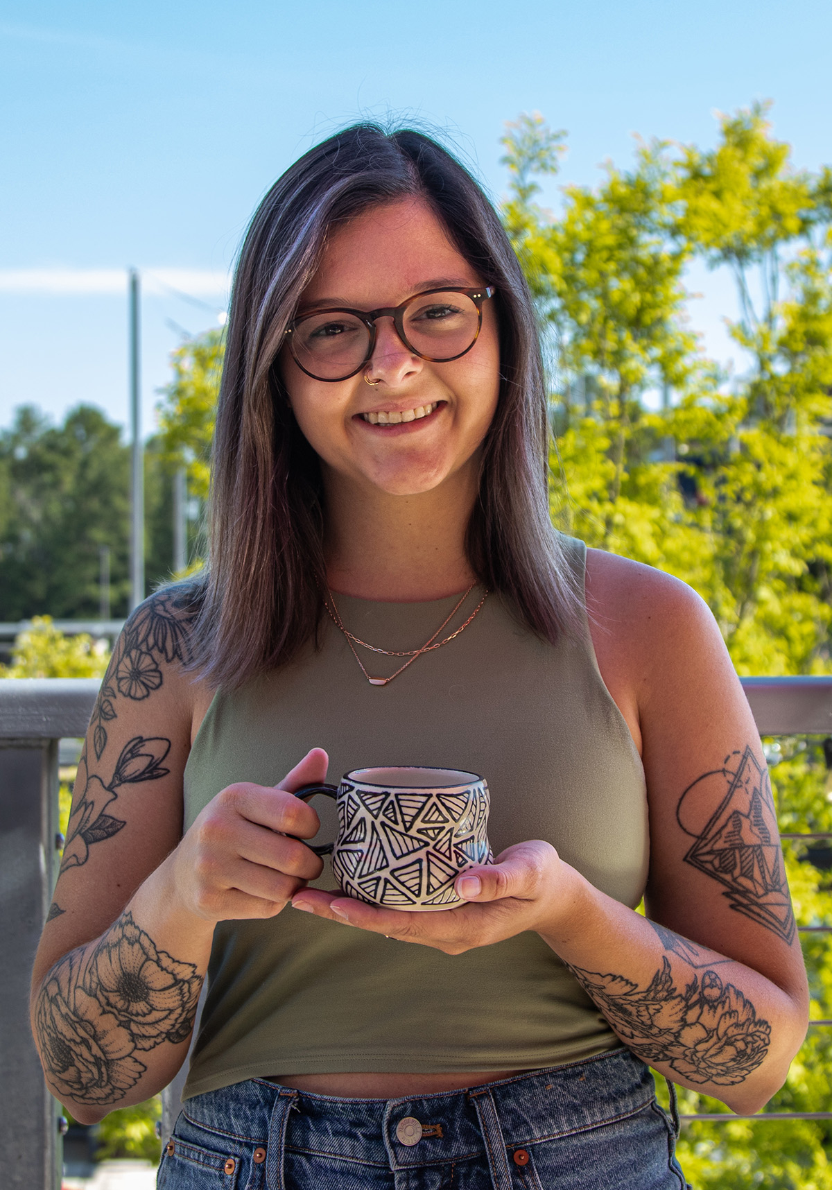 Megan Shawkey, Owner of The Tatted Potter